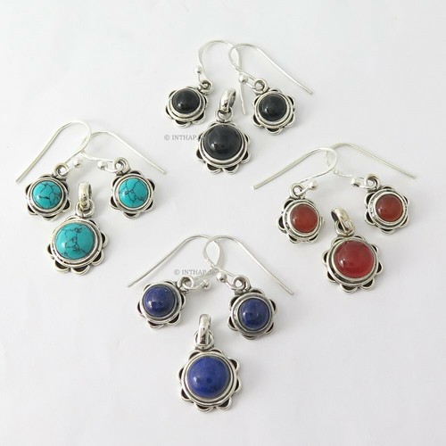 Blüte schmuck set 925 - set-,