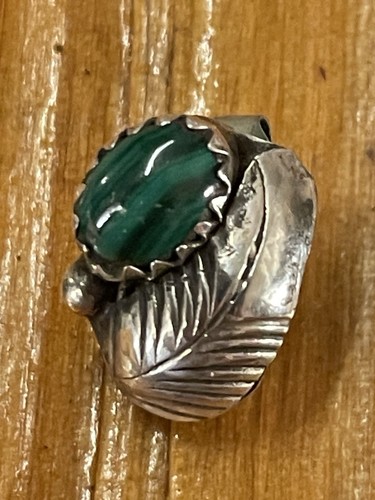 Kleine vintage navajo malachit - kleine,