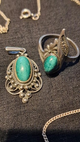 Vintage boho silber schmuck - vintage,