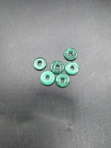 Malachit schmuck donut 10mm - malachit,,