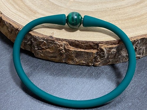 Armband mit 10mm malachit - mit,