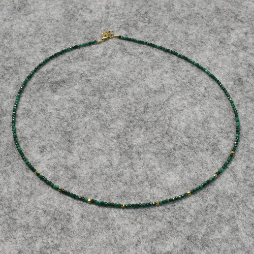 Malachit halskette 925er - malachit,