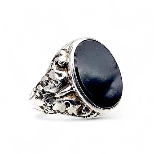 Vintage 835 silberring mit - vintage,