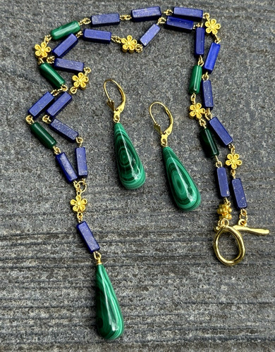 Set kette anhänger ohrringe - kette,