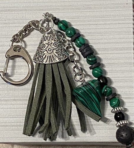 Schmuck set mit malachit - set,