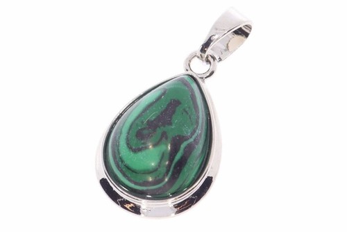Malachit imitat cabochon oval - imitat,
