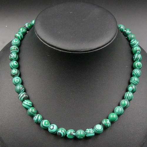 Malachit kette halskette damen - halskette,