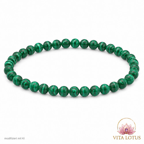 Malachit mini kugelarmband - mini-kugelarmband, 4