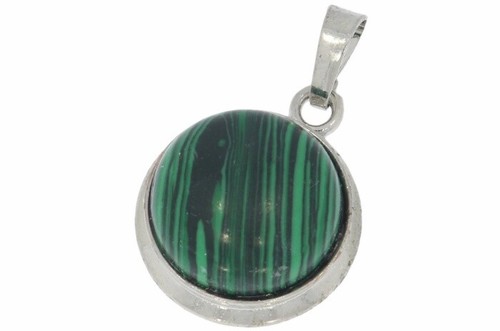 Malachit imitat cabochon - ,